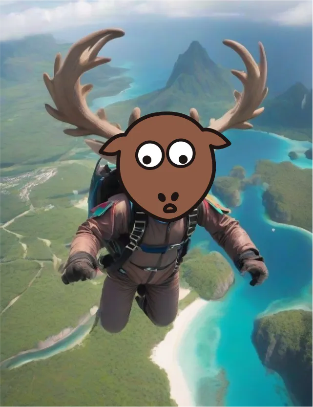 skydiving--ralph-the-moose-pr-token